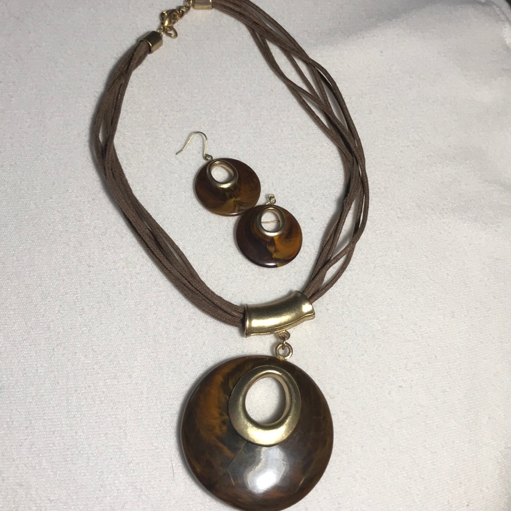 Necklace and Earrings